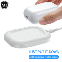 Auto Stop Safe Wireless Charger Dock Station Pad For Apple Airpods 2 AirPods Pro iPhone X 8Plus XS XR Xs 11 Pro Max Charge Base