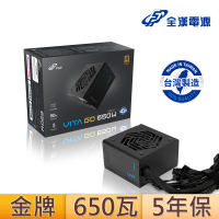 【FSP 全漢】VITA GD MIT 650W 金牌 電源供應器(長14公分/原廠5年保/台灣製造)