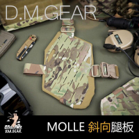 《實在購戶外》MGEAR 戰術斜向腿板 MOLLE掛板 腿掛板 腿綁 軍迷戶外用品