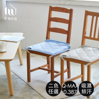 【好物良品】45x45cm二入組_日本極值冷感科技涼感椅墊寵物涼墊(坐椅墊 保護保潔墊 沙發罩涼墊)