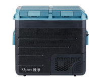 贈變壓器 Opure 臻淨  60L  LG-R60 雙槽雙溫控車/ 家兩用露營冰箱 採用LG DC直流壓縮機