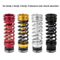 Folding bicycle front suspension for birdy 1 birdy 2 birdy 3 ultralight titanium axle spring ridea shock absorber