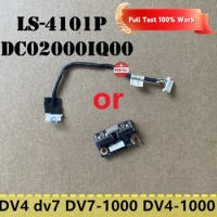 LS-4101P DC02000IQ00 For HP Compaq Presario CQ40 CQ45 dv4-1050el CQ41 DV4-1000 DV4 DV4-2000 Laptop Dual USB Board OR Cable