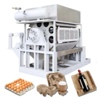 Fully Automatic Small Business Egg Tray Machine Egg Tray Making Machine Paper Pulp Egg Tray Production Line Machine
