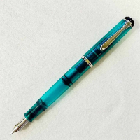 德國 PELIKAN 百利金 M205 Apatite 2022 Special Edition 磷光石藍 鋼筆/墨水禮盒組