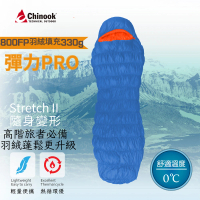 【Chinook】Stretch II PRO隨身變形登山露營睡袋20815-M(彈力二代PRO)