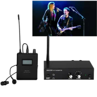 ANLEON S2 Wireless In-ear Monitor Transmitter UHF Stereo IEM System Stage Monitoring 4 Frequencies Digital Stage In-Ear Monitor