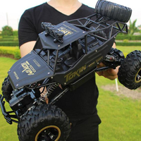 合金版超大遙控越野車四驅充電高速攀爬大腳賽車兒童玩具汽車模型
