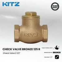 KITZ Check Valve 2 1/2 Inch Bronze 125 R