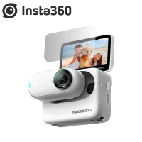 【Insta360】GO 3 拇指防抖相機 標準版本+GO 3屏幕保護膜(公司貨_64G版本)