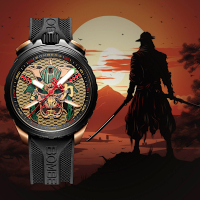 BOMBERG 炸彈錶 BOLT-68 Heritage 黃金武士計時手錶 母親節送禮推薦 BS45CHPPKBA.071-1.12