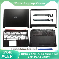 For Acer Nitro 5 AN515-43 AN515-54 N18C3 Laptop LCD Back Cover/Front Bezel/Palmrest/Bottom Case