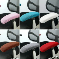 1 Pair Stretch Office Chair Armrest Covers Waterproof Computer Chair Arm Cover Elastic Boss Swivel Chair Elbow Arm Rest Case