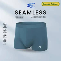 [ SPECIAL LEBARAN ] Rider Xtracool Boxer Brief Seamless Modal Spandex - Boxer Pria R803BSL isi 1 Pcs