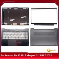 New/org For 15" Lenovo IdeaPad Air 15 IAL7 ideapad 5 15IAL7 15ABA7 2022 LCD back cover /Bezel /Upper cover /Bottom case,Brown