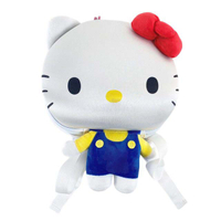 小禮堂 Hello Kitty 兒童造型硬殼後背包 (大頭款)
