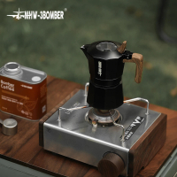 MHW-3BOMBER 雙閥摩卡壺-180ml-四杯份(義式濃縮咖啡壺 家用戶外 咖啡器具)