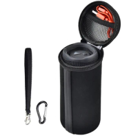 Hard Carrying Travel Case for JBL Flip 4/ Flip 5/ Flip 6/ Flip 3 Splash Proof Bluetooth Portable Stereo Speaker, Fits USB Cable
