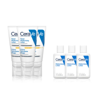 【CeraVe適樂膚】全新上市養膚級防曬三入組★全效清爽修護防曬乳 SPF50 52ml