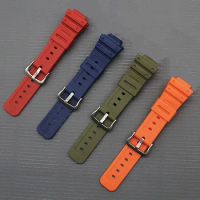 16MM PU Band DW5600/DW5025/GW5600/GW-B5600/GW-M5610/GM2100/GA2100 Strap watchband Smart Bracelet dw-5600/ga-2100 watch Wrist