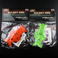 AULDEY Car Shell Cowl Orange/Green Go for Speed ABS Cover Case 18032 Spare Parts for 1/32 Mini 4WD Car Models