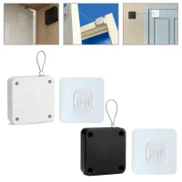 Automatic Sensor Door Closer Punch-Free Adjustable Door Stopper Automatically Close Door Bracket Closer Hardware