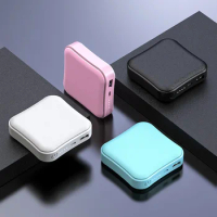 Mini Power Bank Portable 10000mAh External Battery Powerbank 2.1A FAST Charger For Smart Mobile Phone