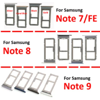 For Samsung Galaxy Note 8 9 7 FE Fan Edition Phone New Micro SD SIM Card Tray Adapter Slot For Samsung N935 N950 N960