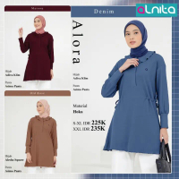 ALNITA TIPE ALORA TUNIK BAHAN HOKA