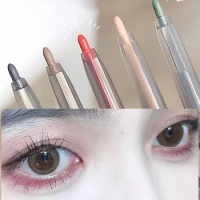 Colored Gel Glitter Eyeliner Pencils Waterproof Smudge-proof Eye Fade-Proof Liner Gel Pencil Multi-Use Longwear Eyeliner Pen