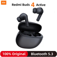 Global Version Xiaomi Redmi Buds 4 Active Edition Wireless Bluetooth 5.3 Earphones Noise Reduction Headphones Xiaomi Earbuds