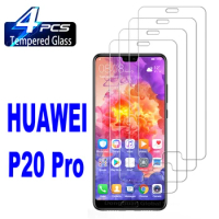 2/4Pcs HD Tempered Glass For Huawei P20 Pro P30 Lite Screen Protector Glass Film