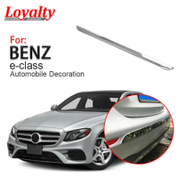Loyalty for Benz Mercedes E Class W213 E200 E300 E400 Rear Trunk Guard Bumper Trim Car Accessories