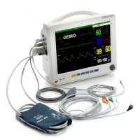 cheap pet monitor veterinary ekg monitoring devices approved ekg machine with adult and children