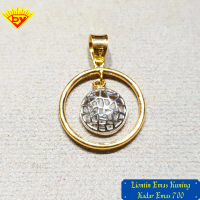 Liontin Emas Kuning Kadar Emas 700