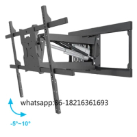 Newest Remote Control Up and Down Motorized TV Wall Mount Electric TV Bracket For 42-80 inch TV