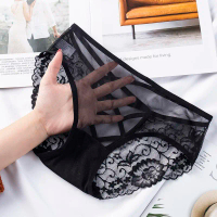 [COD] Celana Dalam Brokat Renda Halus Dan Modis CD Transparan / Celana Dalam seksi wanita mulus !