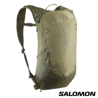 官方直營 Salomon TRAILBLAZER 10 水袋背包 橄欖綠/橄欖綠/烏木黑