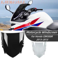 Motorcycle Windscreen For Honda CBR500R 2013 2014 2015 Wind Screen Deflectors Windshield CBR500 R CBR 500R CBR 500 R Accessories