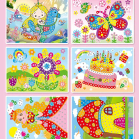 Mainan Edukasi DIY Tempelan Manik / Diamond Painting