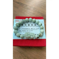GELANG GIOK NATURAL BURMA ASLI TIPE A model pixiu 10mm