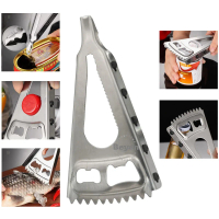 Multifunctional Stainless Steel Can & Bottle Lid Opener