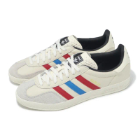 【adidas 愛迪達】德訓鞋 Gazelle Indoor 男鞋 女鞋 米白 紅 藍 復古 休閒鞋 愛迪達(IE9091)