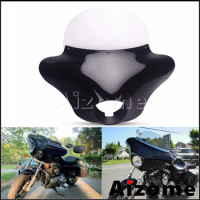Motorcycle Front Batwing Fairing with Clear Windshield Windscreen Kit For Harley For Harley Sportster Dyna Fortyeight Street 750