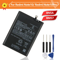 BN5A BM57 Phone Replacement Battery for Xiaomi Mi Redmi Note 10 poco mi 3pro Note10 PRO Note 10 Pro 5000mAh Xiaomi Battery +Tool
