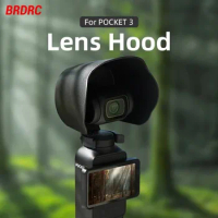Lens Sun Hood Sunshade For DJI Osmo Pocket 3,ABS Case Prevent Glare Handheld Gimbal Camera Accessories