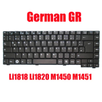 Laptop Keyboard For Fujitsu For Amilo Li1818 Li1820 M1450 M1451 For ECS L71 L70 MP-02686D0-360PL 71GL70074-20 German GR Black