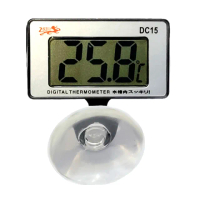 【ISTA 伊士達】LCD電子溫度計 電子水溫度/潛水式/感溫/溫度計/水族/魚缸(電子溫度計I623)
