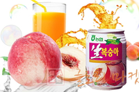 韓國原裝進口 水蜜桃汁/ 葡萄果汁/水梨汁 [KO05901009] 千御國際