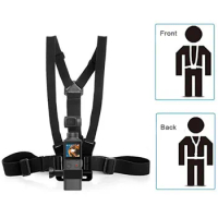 Outdoor Activity Chest Strap Double Shoulder Adjustable Straps For FIMI PALM Handheld Gimbal Camera Chest Fixing Accessories